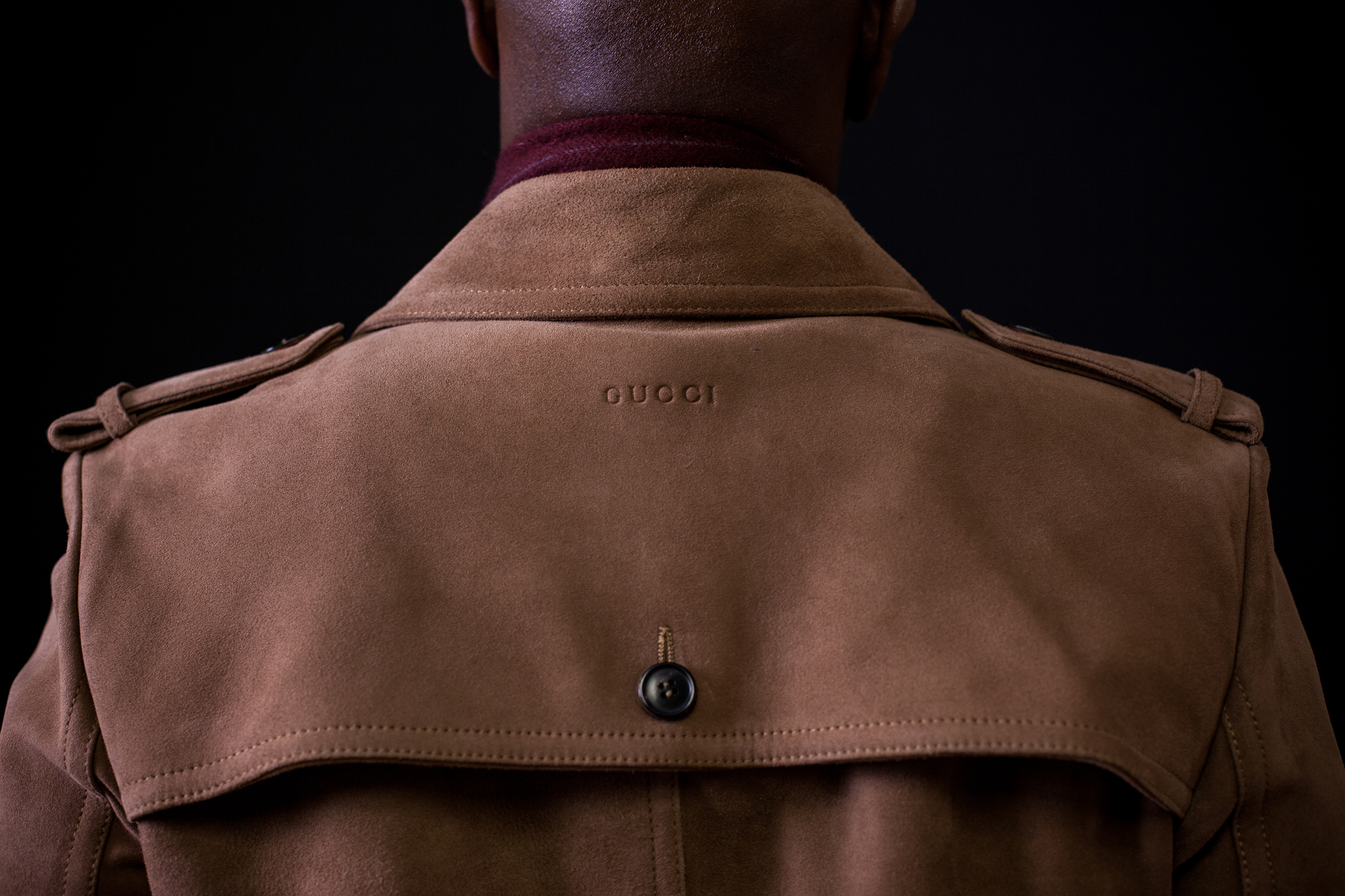 Back Suede Jacket